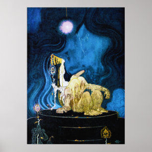 DE DRIE BEGINSELEN VAN DE BLAUWE MUNTAINE POSTER