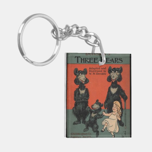De drie Beren Sleutelhanger (Voorkant Links)