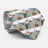 De drie blinde muizen stropdas (Opgerold)