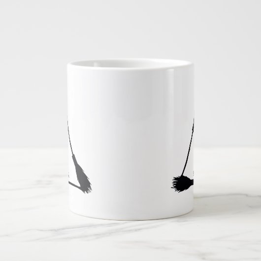 DE DRIE BROOMSTICKS™ Logo Extra Grote Beker (Voorkant)