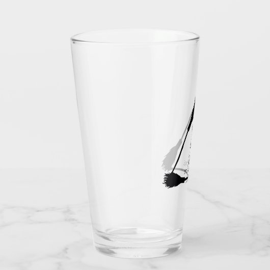 DE DRIE BROOMSTICKS™ Logo Glas (Rechts)