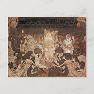 De drie bruidjes van Toorop Jan (beste kwaliteit) Briefkaart