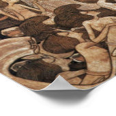 De drie bruidjes van Toorop Jan (beste kwaliteit) Poster (Hoek)