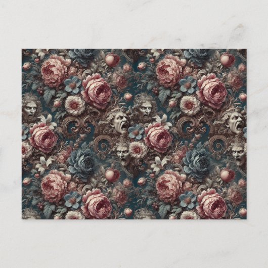 🩸 De Drie Christus van Ypsilanti - Gotisch Feestdagenkaart (Voorkant)