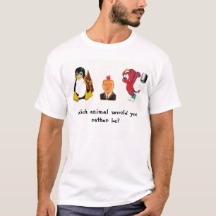 de drie dieren t-shirt