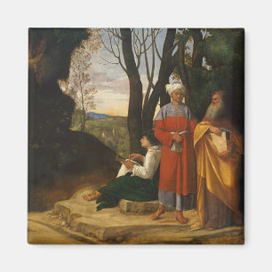 De drie filosofen (Mannen Wise) (door Giorgione) Magneet