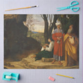 De drie filosofen (Mannen Wise) (door Giorgione) Tissuepapier (Craft)