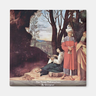 De drie filosofen van Giorgione Magneet