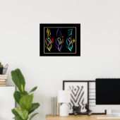 De Drie Geschenken Poster (Thuiskantoor)