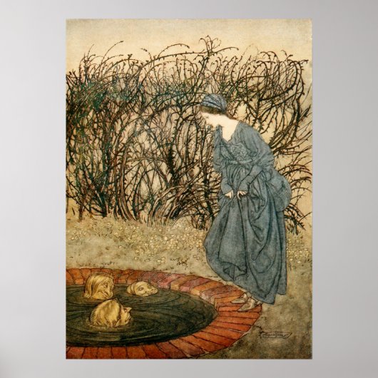 De drie hoofden van de putten poster (Voorkant)