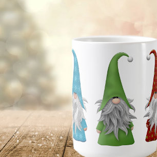De drie kerstgnomen koffiemok