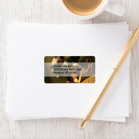 De drie kleine varkens etiket (Insitu)