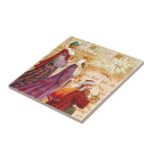 De drie koningen tegeltje (Zijkant)