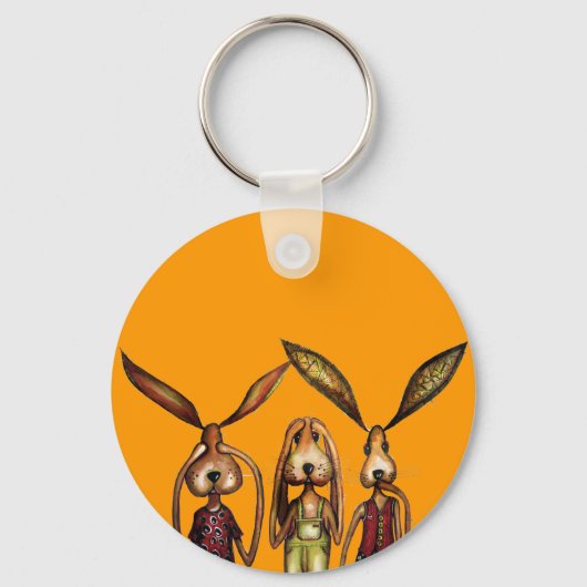 De drie kwaden sleutelhanger (Voorkant)