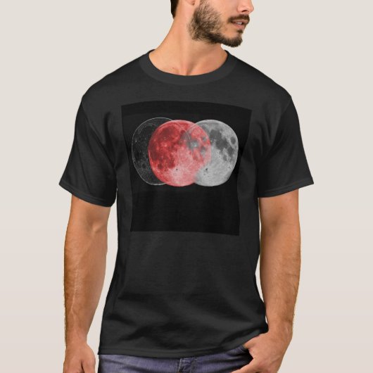 De drie Maan Magisch T-shirt (Voorkant)