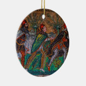 De drie Mannen van de Wijs Keramisch Ornament (Rechts)