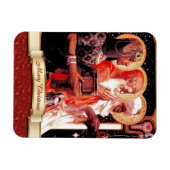 De drie Mannen van Wise.  kerstcadeautjes Magneet (Horizontaal)