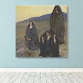 De drie marys canvas afdruk (Insitu (Houten vloer))