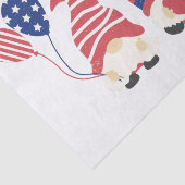 De drie patriottische gnomen tissuepapier (Detail)