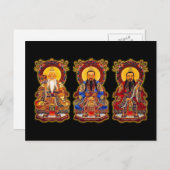 De drie puur briefkaart (Voorkant / Achterkant)