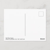 De drie races briefkaart (Achterkant)