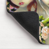 "De drie races" Mousepad Muismat (Hoek)