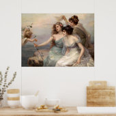 De drie races van Edouard Bisson Poster (Keuken)