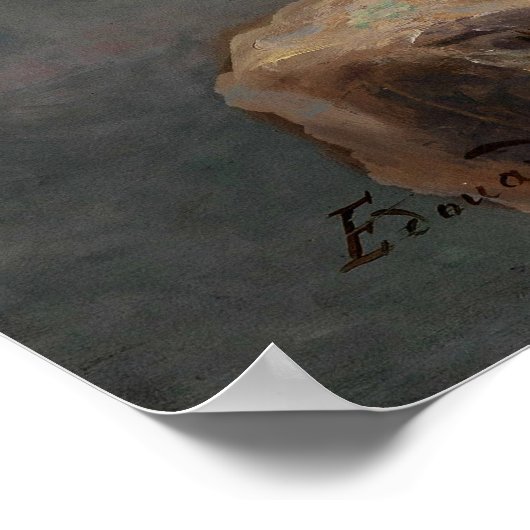 De drie races van Edouard Bisson Poster (Hoek)