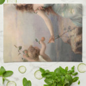 De drie races van Edouard Bisson Theedoek (Gevouwen)