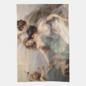 De drie races van Edouard Bisson Theedoek (Verticaal)