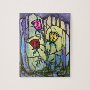 "De drie Rozen" Puzzle Legpuzzel