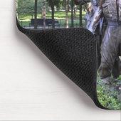 De drie soldaten mousepad muismat (Hoek)