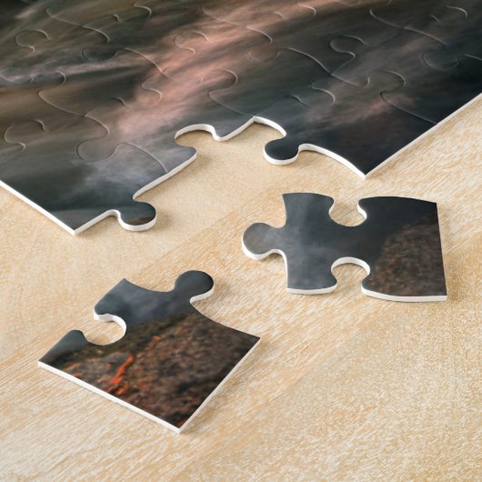 De drie torens legpuzzel (Zijkant)