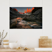 De drie torens poster (Keuken)