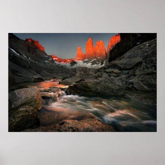 De drie torens poster (Voorkant)