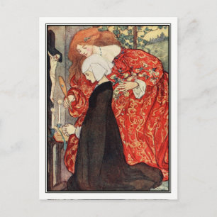 De drie vijanden van Florence Harrison Briefkaart