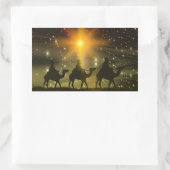 De drie wijze Mannen religieus Kerst sticker (Tas)