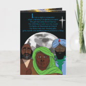 De drie Wise Mannen kerstkaart Bedankkaart (Voorkant)