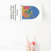 De Drie Wisemen Kerstmis Kerk Banner (Insitu)