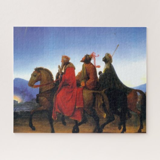 De drie Wisemen Legpuzzel (Horizontaal)