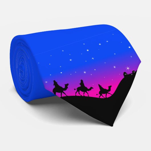 De drie Wisemen Stropdas (Opgerold)