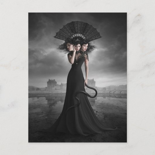 De drie zussen briefkaart (Voorkant)