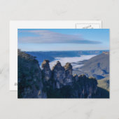 De drie zussen, de blauwe bergen - Briefkaart (Voorkant / Achterkant)