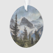De drie zussen - de Canadese Rocky Mountains Ornament (voorkant)