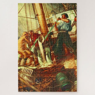 "De driehoekige schoener Ada Barker" Legpuzzel