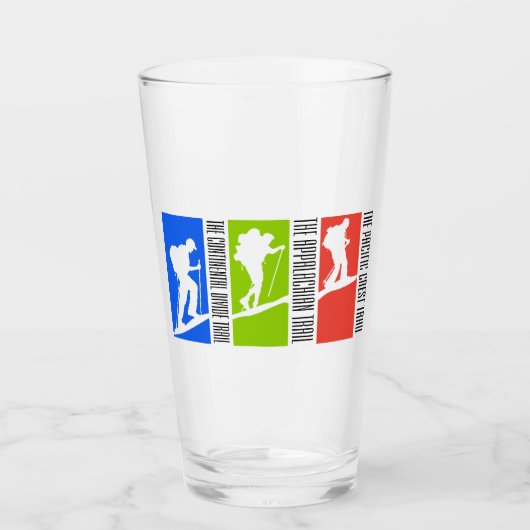 De drievoudige kroon van wandelglas glas (Voorkant)