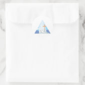 De Drievuldigheid - God de Vader Zoon en Heilige G Ronde Sticker (Tas)