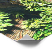 De drijvende tuin poster (Hoek)