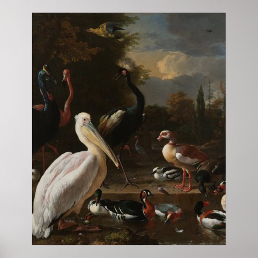 De drijvende veer poster (Voorkant)