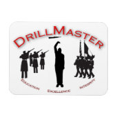 De DrillMaster Logo magneet (Horizontaal)
